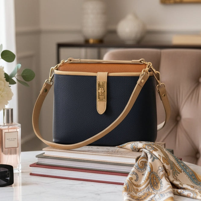 Classic Leather Shoulder Bag